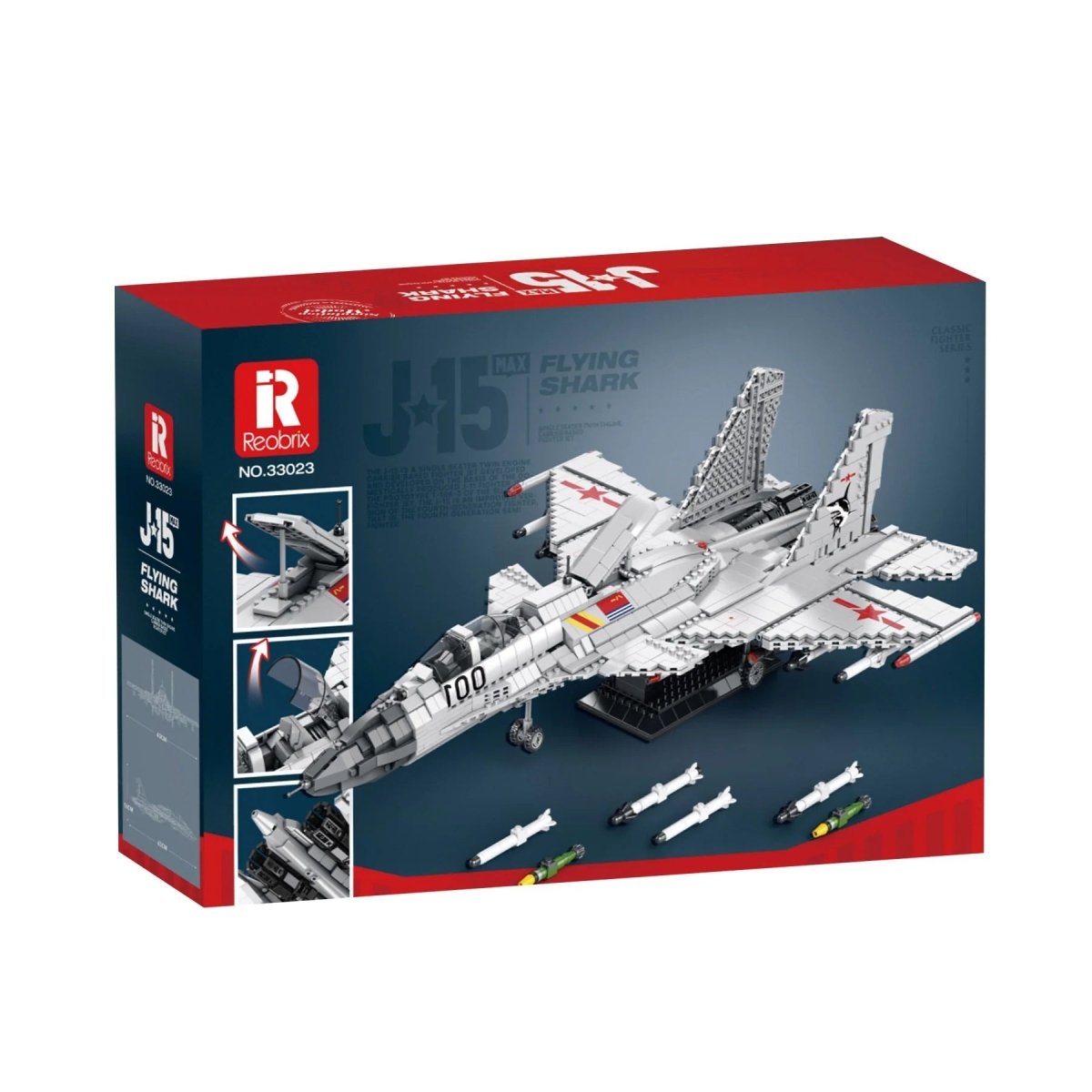 J - 15 Flying Shark - Reobrix 33023 - KBS - Welt der Steine
