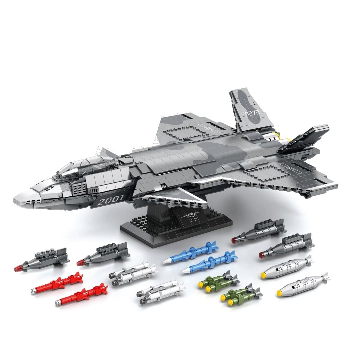 J - 20 Kampfjet - Reobrix 33025 - KBS - Welt der Steine