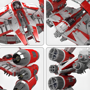 Jedi Starfighter - Mould King 21047 - KBS - World of Bricks