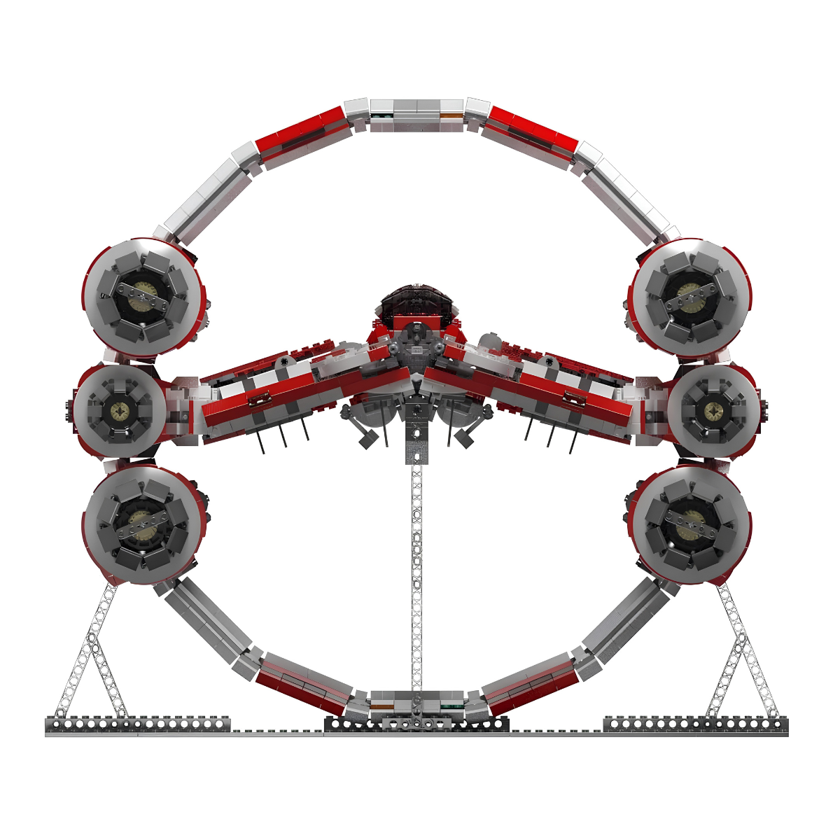 Jedi Starfighter - Mould King 21047 - KBS - Welt der Steine