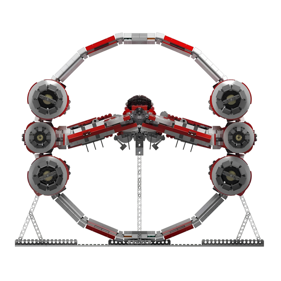 Jedi Starfighter - Mould King 21047 - KBS - Welt der Steine