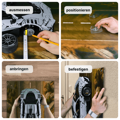 Einfache Installation in 4 Schritten.