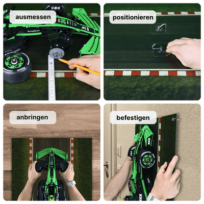 Einfache Installation in 4 Schritten.