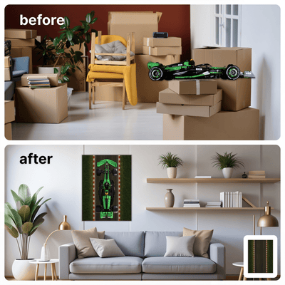 Spart Platz. Bringt Ordnung.