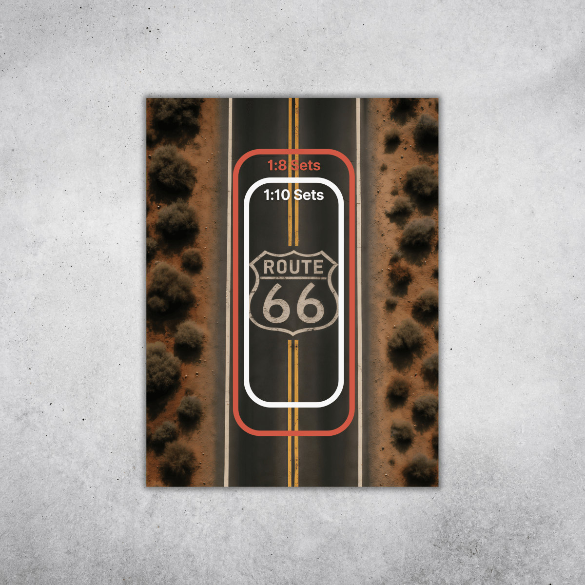 Klemmli Display Bundle Route 66 - KBS - Welt der Steine