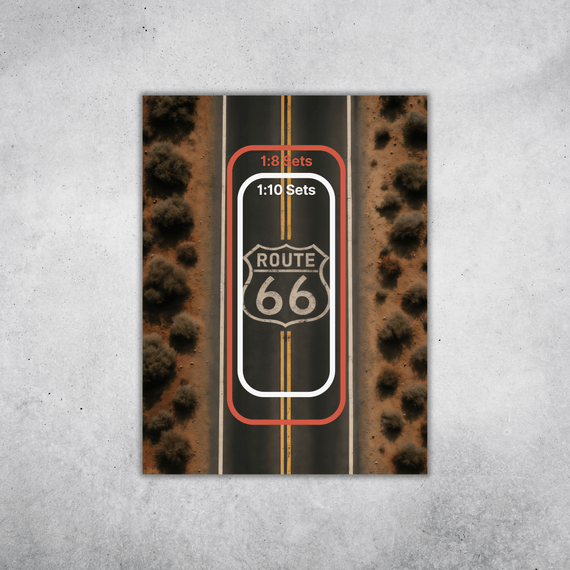 Klemmli Display Bundle Route 66 - KBS - Welt der Steine