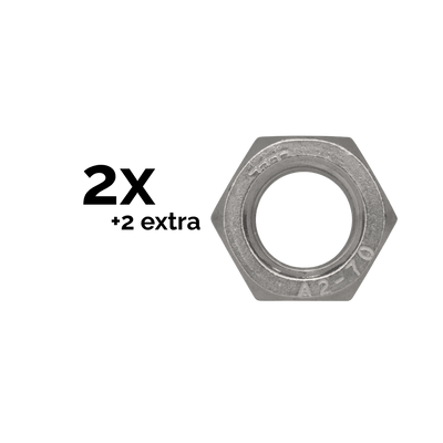 Passende Muttern. Weil einfach nichts fehlt.