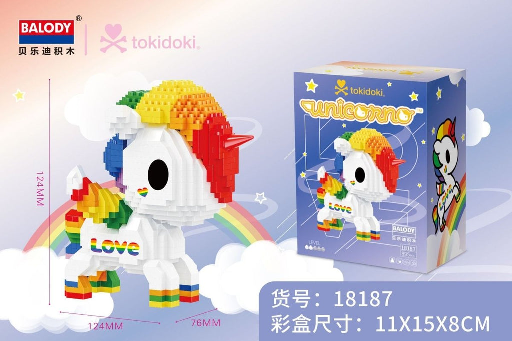 LGBTQ Einhorn - Balody 18187 - KBS - Welt der Steine