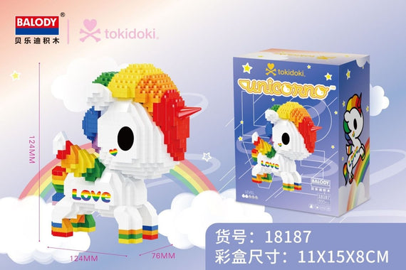 LGBTQ Einhorn - Balody 18187 - KBS - Welt der Steine