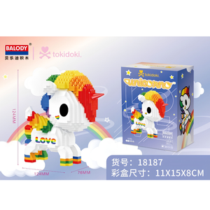Licorne LGBTQ - Balody 18187 - KBS - Le monde des briques