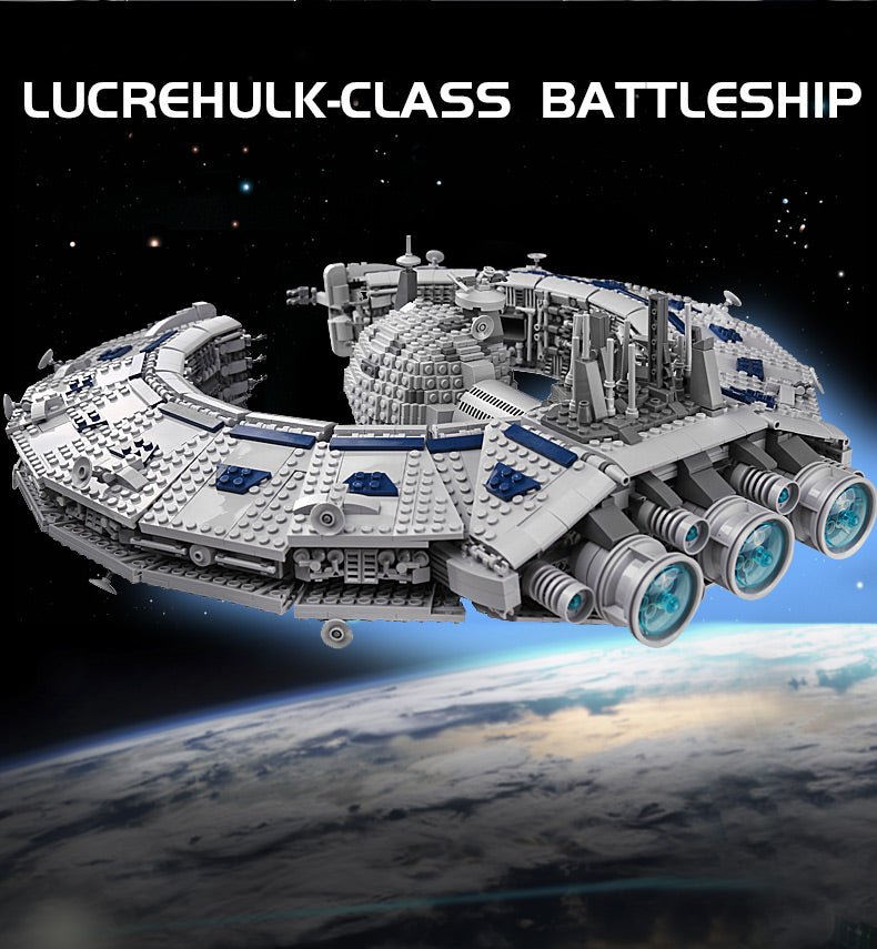 Lucrehulk Star Control Ship - Mould King 21008 - KBS - Welt der Steine