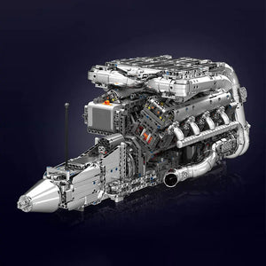 Mould King 10168 V8 motor – Mould King motorok sorozat - KBS - Kockák világa
