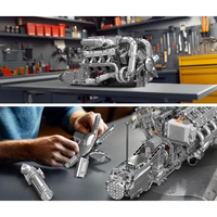 Mould King 10168 Motor V8 – Mould King Serie de Motores - KBS - Welt der Steine