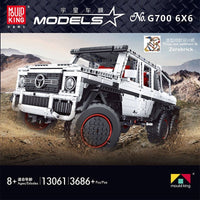 Mould King 13061 - Mould King 6x6 Mercedes - KBS - Kockák világa
