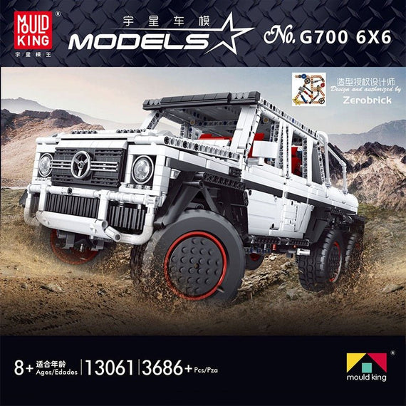 Mould King 13061 - Mould King 6x6 Mercedes - KBS - Welt der Steine