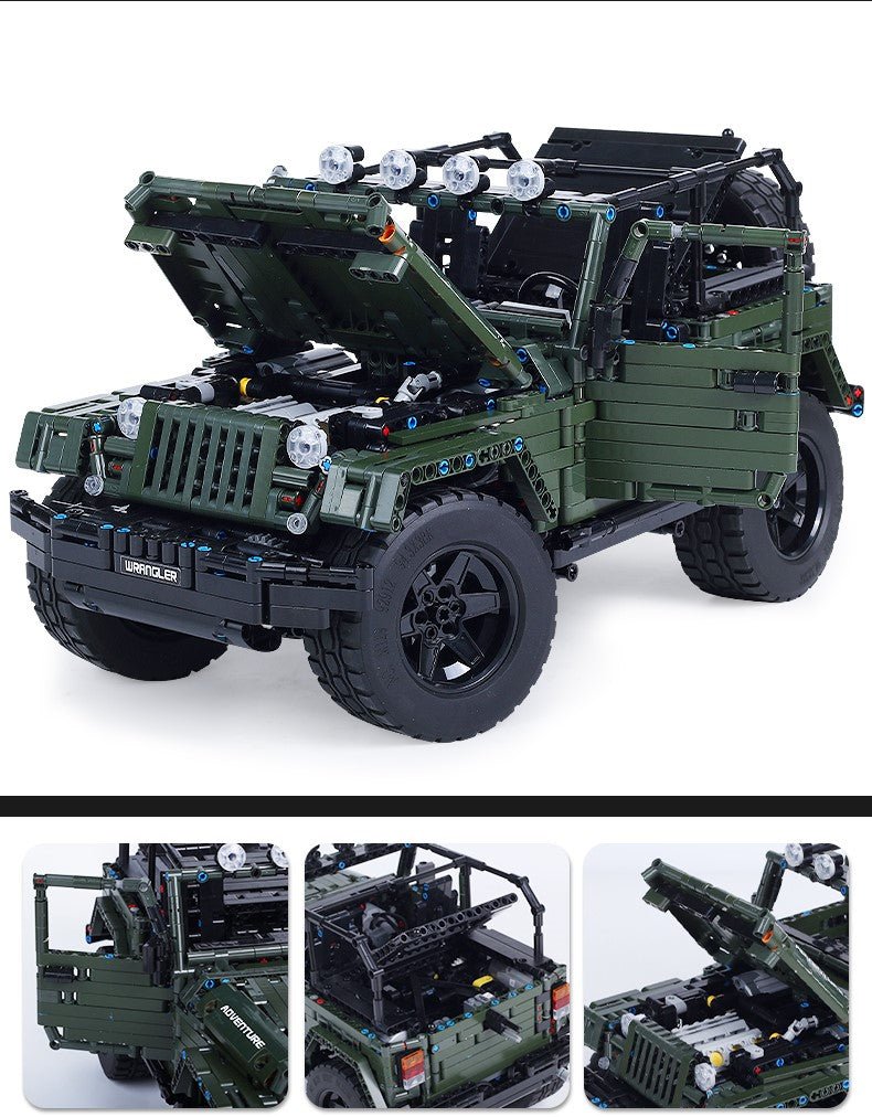 Mould King 13124 - Mould King Jeep - KBS - Welt der Steine