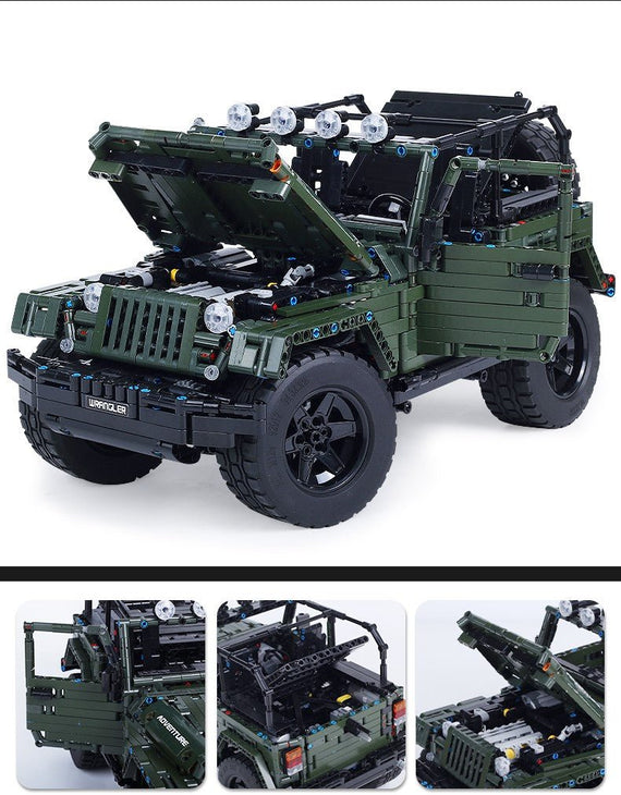 Mould King 13124 - Mould King Jeep - KBS - Welt der Steine