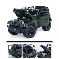 Mould King 13124 - Mould King Jeep - KBS - World of Bricks