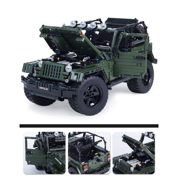 Mould King 13124 - Mould King Jeep - KBS - Welt der Steine