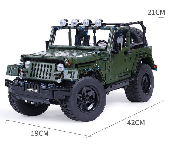 Mould King 13124 - Mould King Jeep - KBS - Welt der Steine