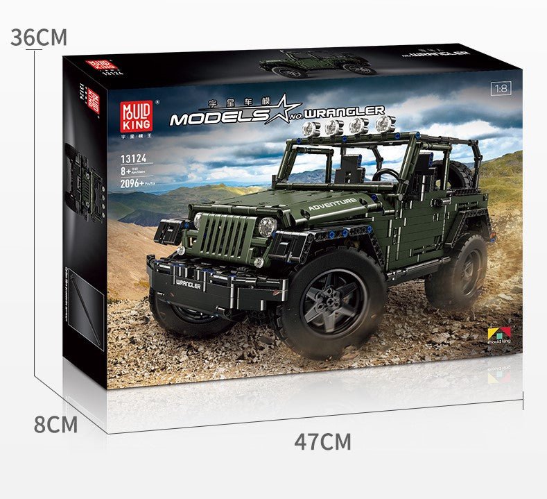 Mould King 13124 - Mould King Jeep - KBS - Welt der Steine