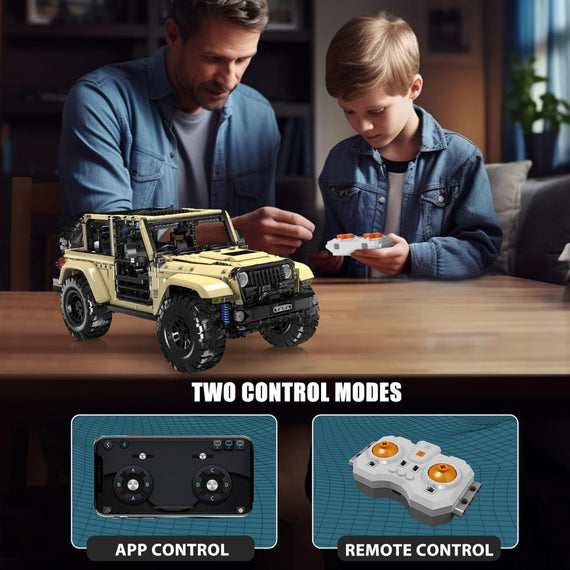 Mould King 13184 - Mould King Jeep - KBS - Welt der Steine