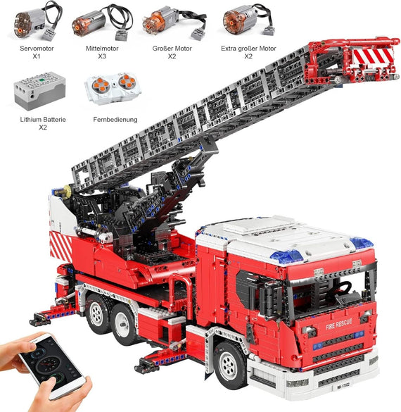 Mould King 17022 - Mould King Feuerwehr - KBS - Welt der Steine