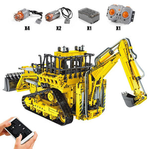 Mould King 17023 - Mould King Bulldozer - KBS - Le monde des briques