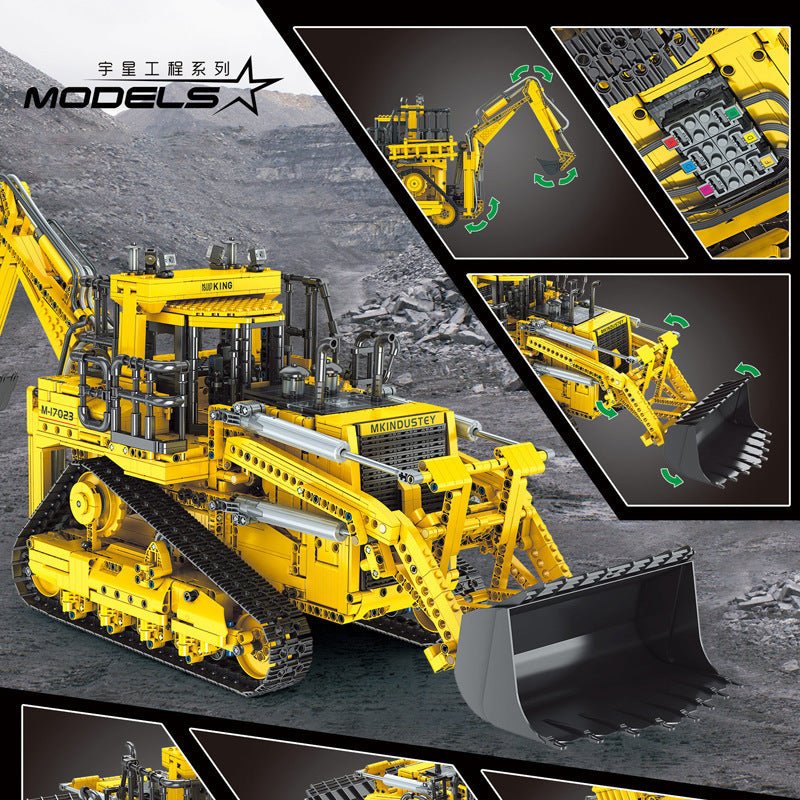 Mould King 17023 - Mould King Bulldozer - KBS - Welt der Steine