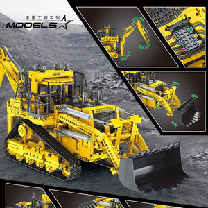 Mould King 17023 - Mould King Bulldozer - KBS - Le monde des briques