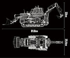 Bulldozer Motorisiert - Mould King 17023