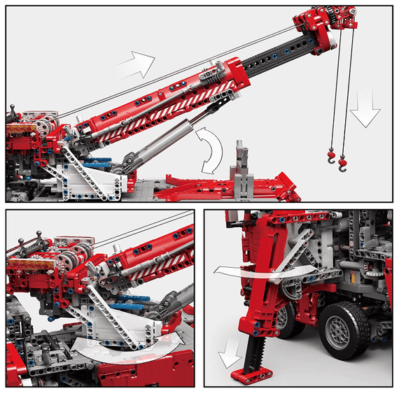 Mould King 17027 Tow Truck - Mould King Truck Serie - KBS - Welt der Steine