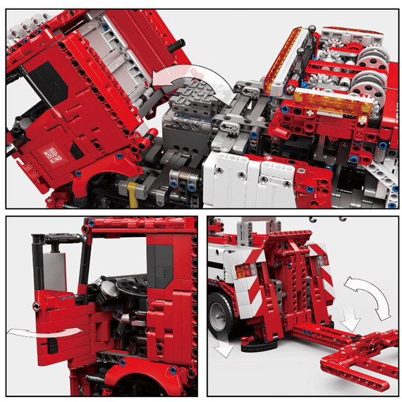 Mould King 17027 Tow Truck - Mould King Truck Serie - KBS - Welt der Steine