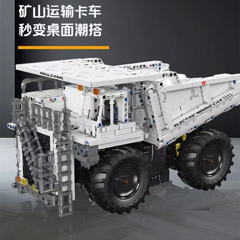 Mould King 17078 Minen-Muldenkipper RC – Frontansicht