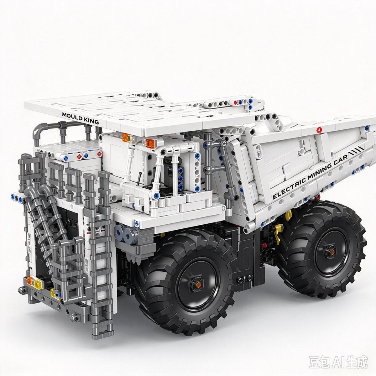Mould King 17078 Minen-Muldenkipper RC – Gesamtansicht