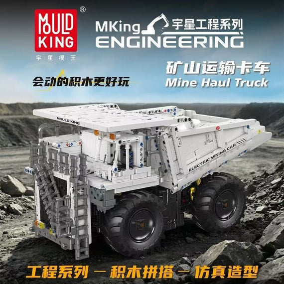 Mould King 17078 Minen-Muldenkipper RC – im Tagebau-Szenario