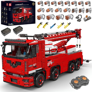 Mould King 19008s RC Odtahový vůz – Dálkově ovládaný odtahový vůz - KBS - Svět stavebních kostek