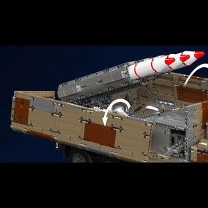 Mould King 20044 - Mould King Rocket Truck - KBS - World of Bricks