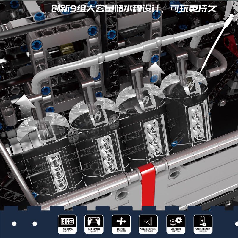 Mould King Flughafenfeuerwehr - Mould King Feuerwehr Serie 19004 - KBS - Welt der Steine