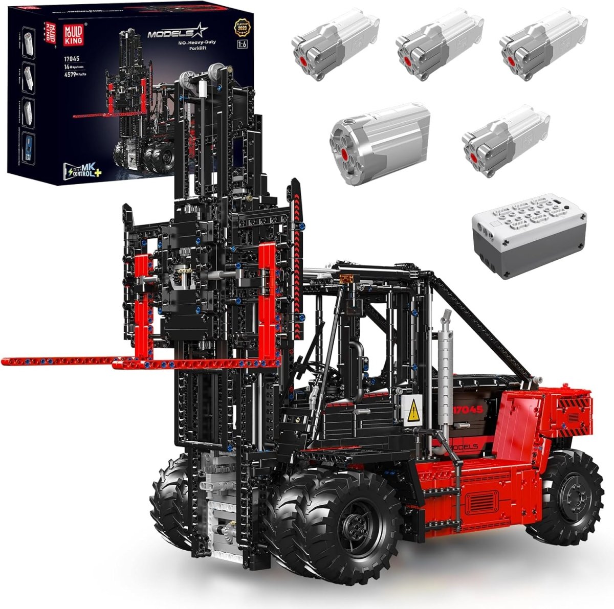 Mould King Gabelstapler – Mould King 17045 - KBS - Welt der Steine