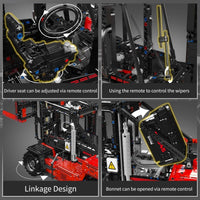 Mould King Forklift – Mould King 17045 – KBS – World of Bricks
