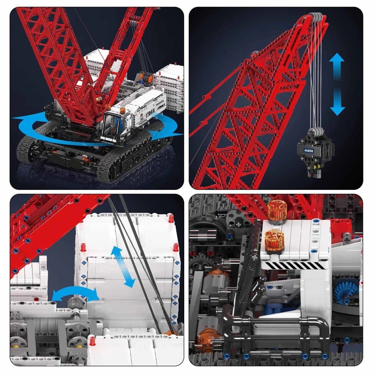 Mould King Kran - Mould King 17046 - KBS - Welt der Steine