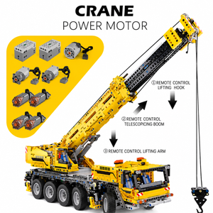 Mould King Crane Truck - Mould King 13107 - KBS - World of Bricks