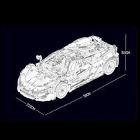 Mould King McLaren P1 - Mould King 13091 - KBS - Welt der Steine