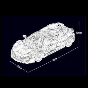 Mould King McLaren P1 - Mould King 13091 - KBS - Svět stavebních kostek