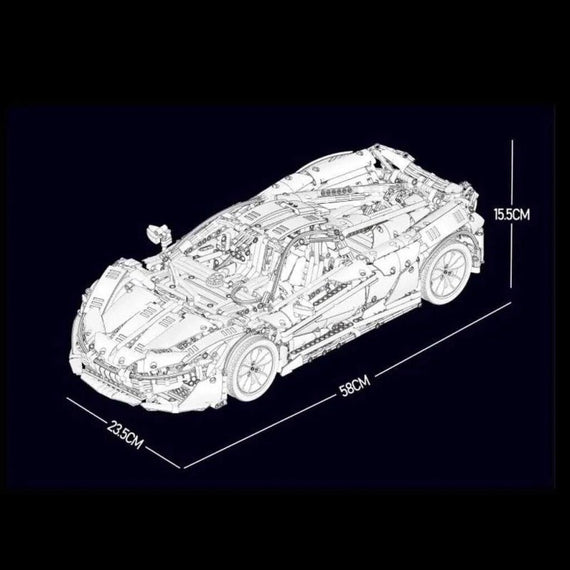 Mould King McLaren P1 - Mould King 13091 - KBS - Welt der Steine