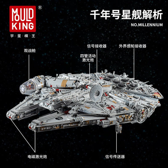 Mould King Star Wars - Mould King 21026 Milennium Falke - KBS - Welt der Steine
