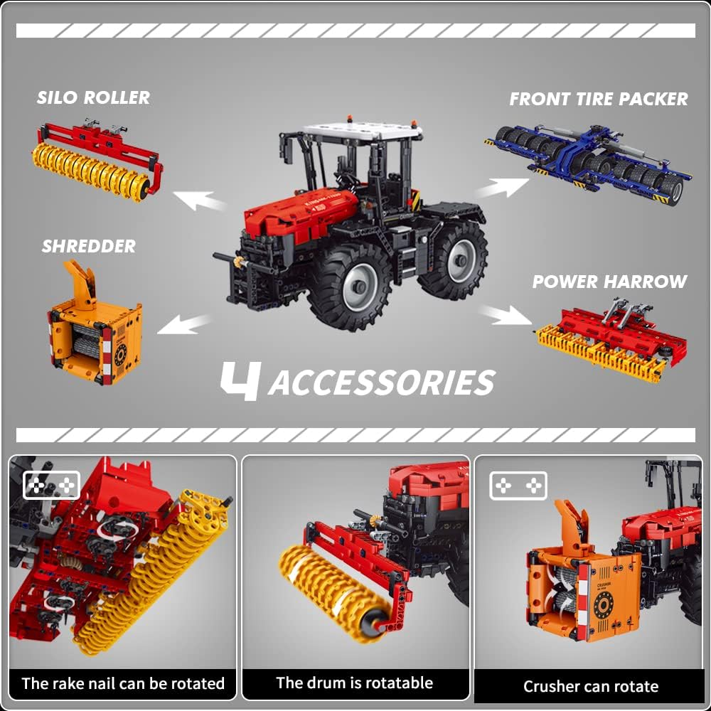 Mould King Traktor - Mould King 17020 - KBS - Welt der Steine