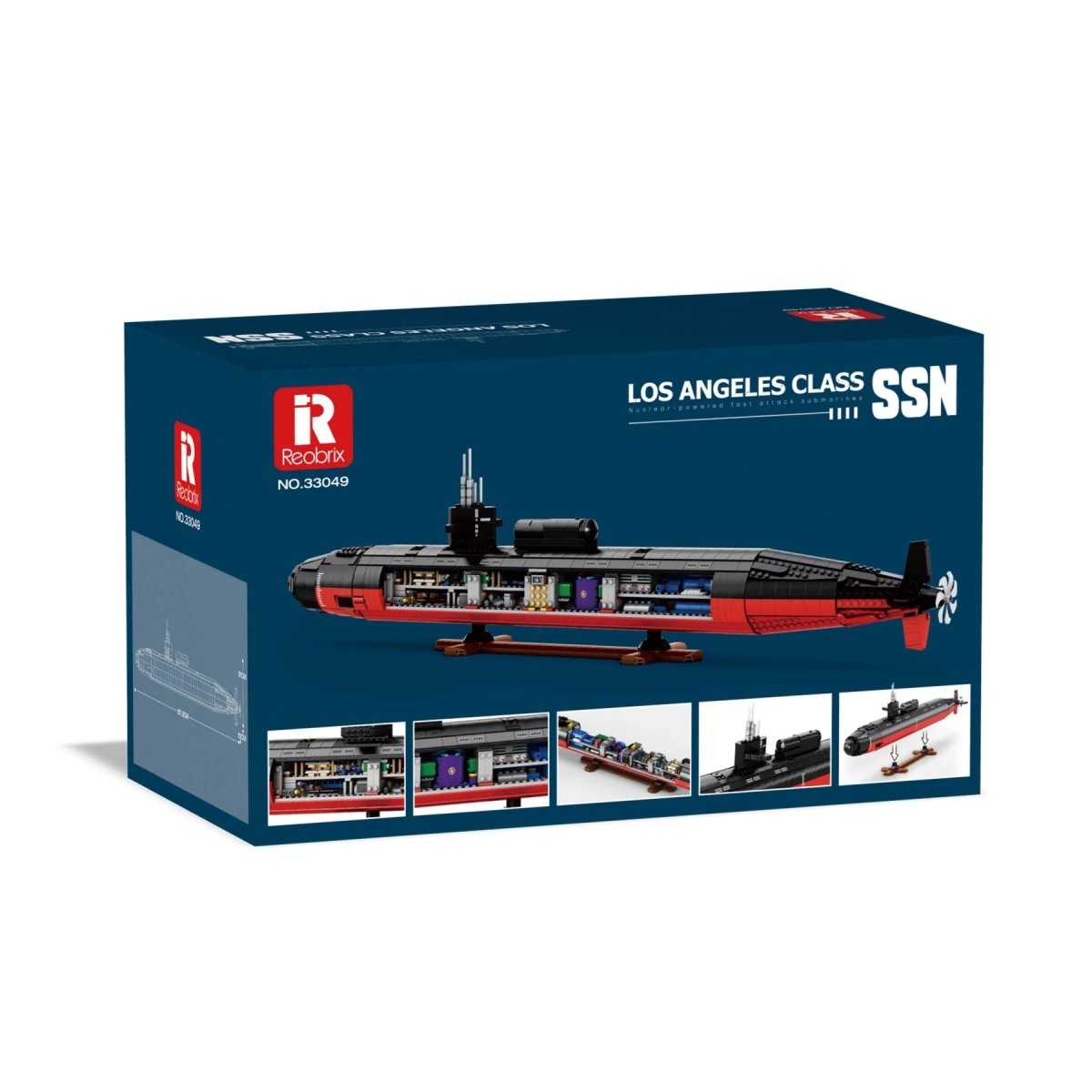 Nukleares U - Boot - Reobrix 33049 - KBS - Welt der Steine