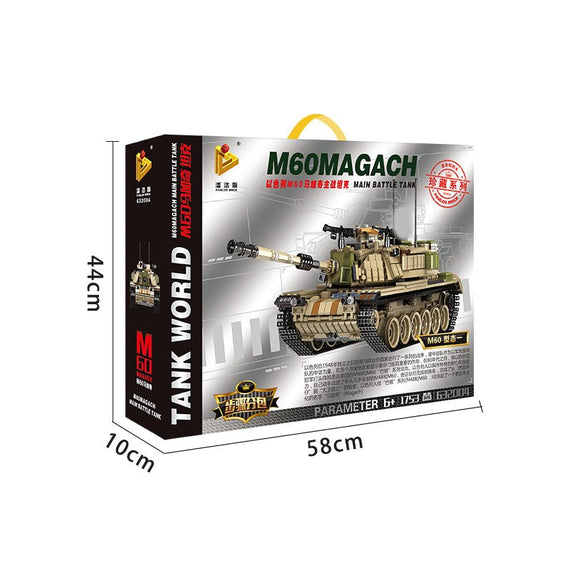 Panlos M60 Magach - Panlos Panzer 632004 - KBS - Welt der Steine